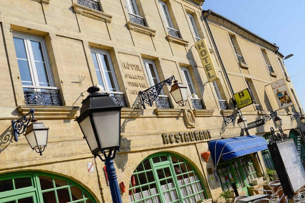 Hostellerie Saint Martin- Logis Hotel Et Restaurant Creully sur Seulles Ngoại thất bức ảnh