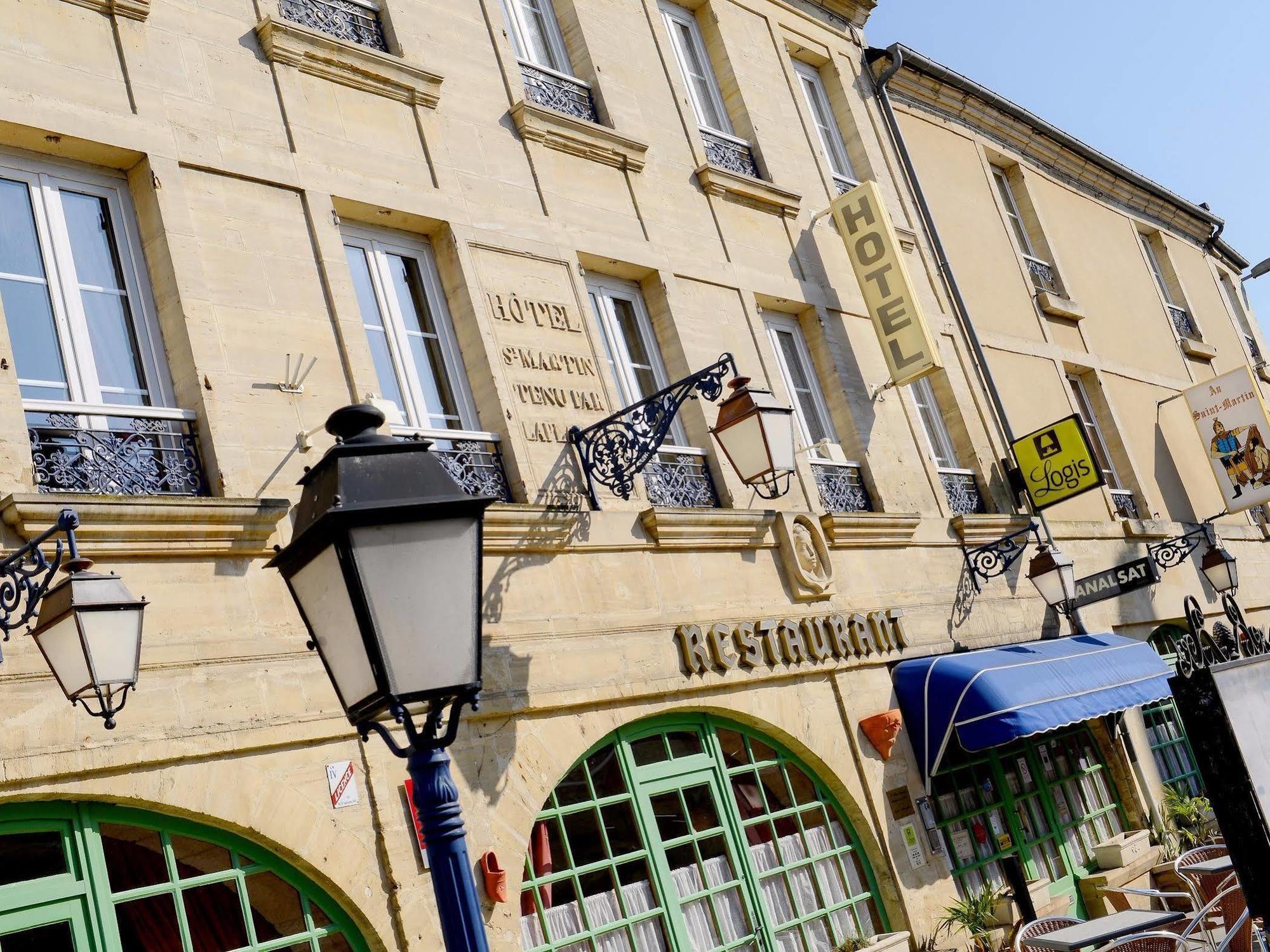 Hostellerie Saint Martin- Logis Hotel Et Restaurant Creully sur Seulles Ngoại thất bức ảnh