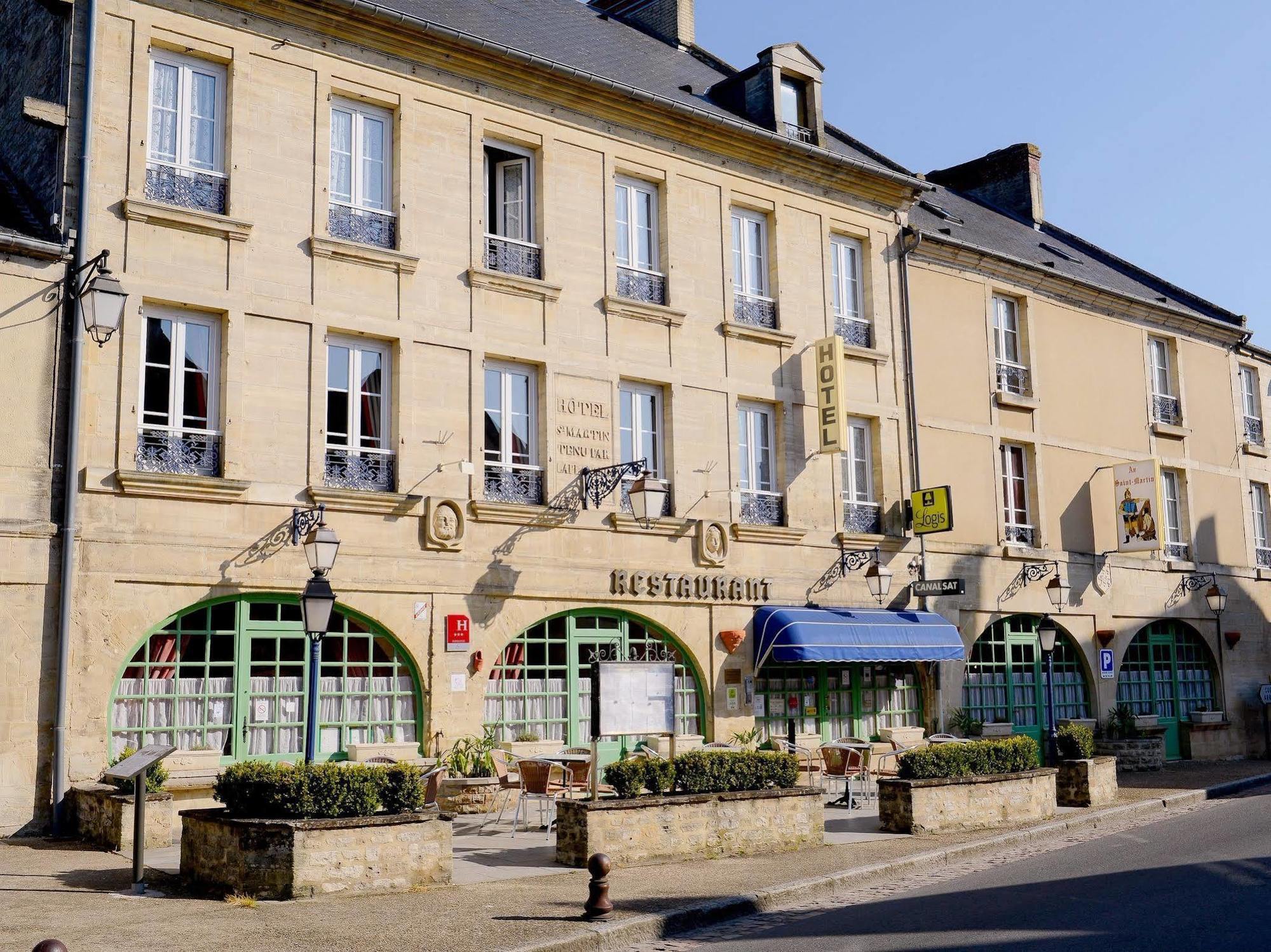 Hostellerie Saint Martin- Logis Hotel Et Restaurant Creully sur Seulles Ngoại thất bức ảnh
